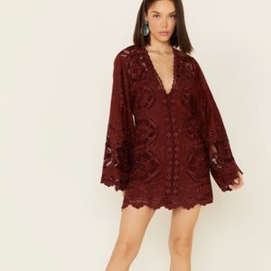 FREE PEOPLE WOMEN'S NORTHERN LIGHTS MINI DRESS